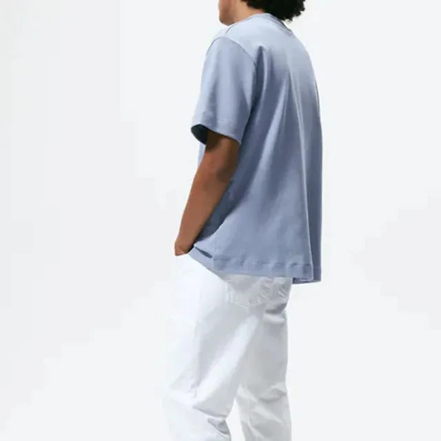 男款大廓形棉質 T 卹 · 4