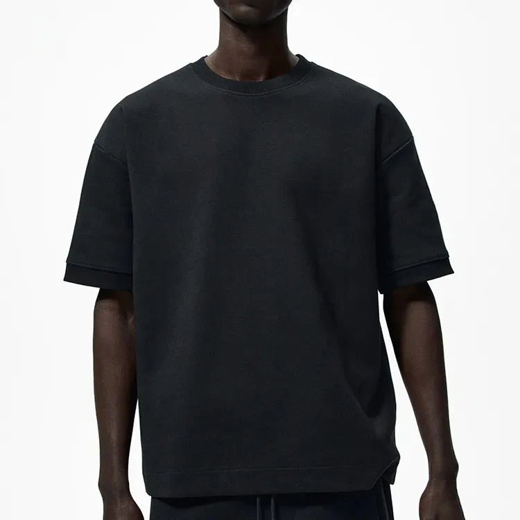Men's oversized crew-neck cotton sweatshirt · 6