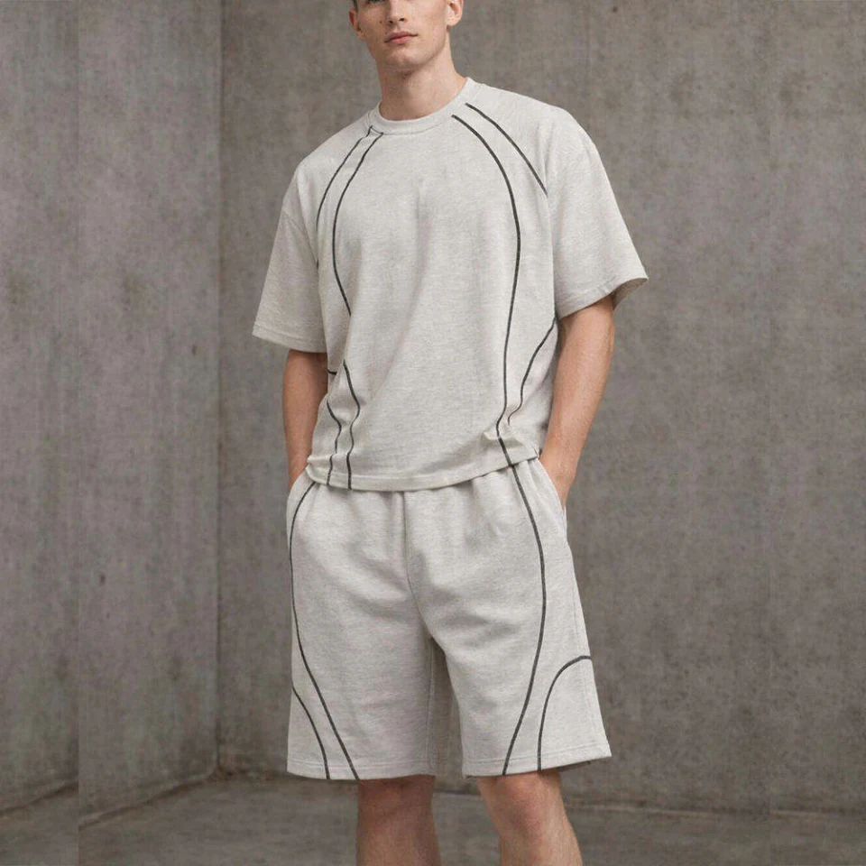 Men's heavyweight cotton tracksuit