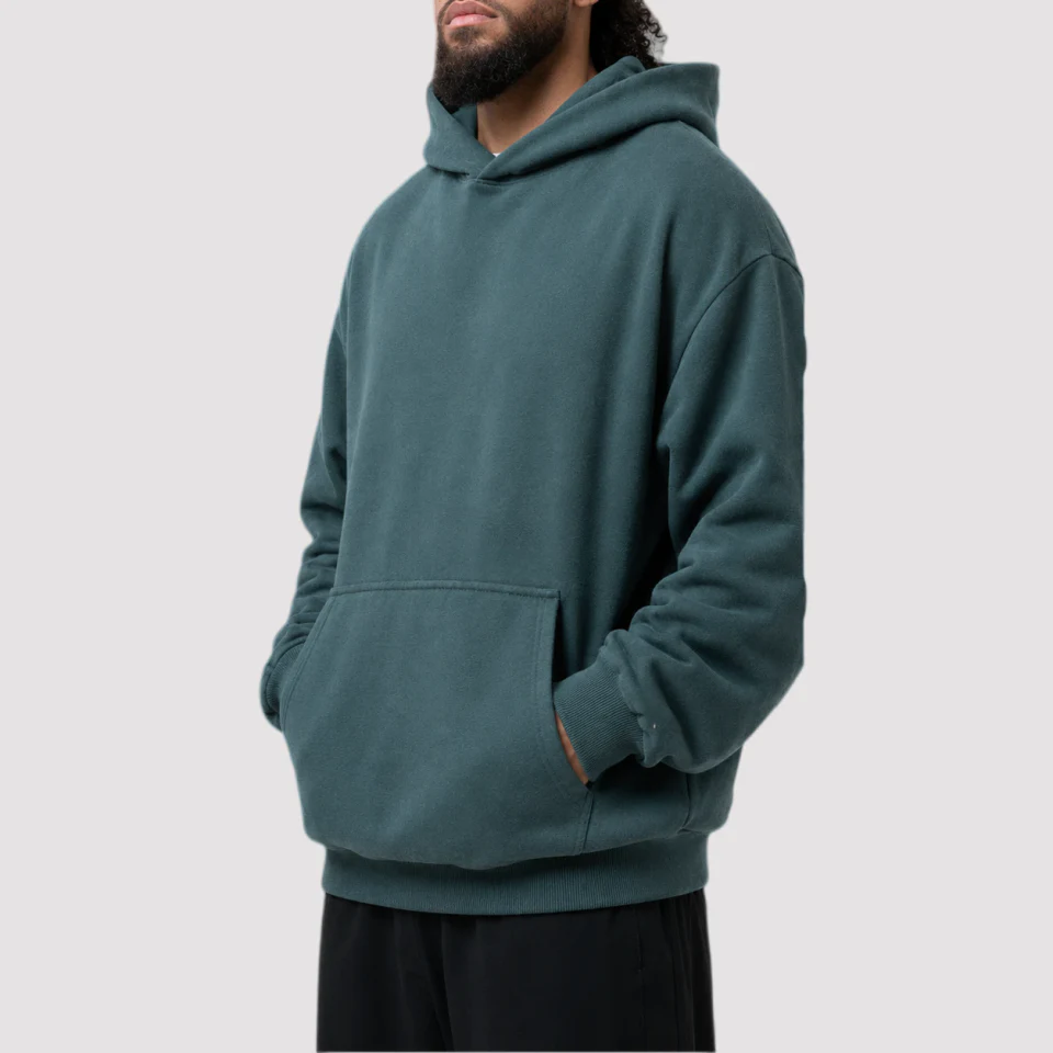 Men's oversized cotton/polyester hoodie · 2
