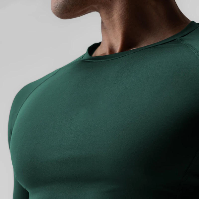 Camiseta raglán slim fit de secado rápido para hombre · 3
