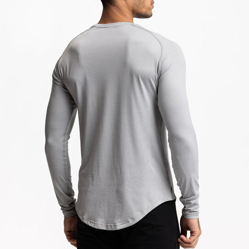 Camisa leve de manga comprida para homem, de secagem rápida · 2