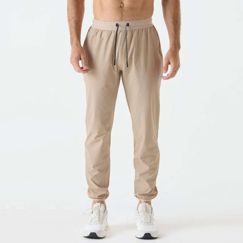 Joggers da uomo in nylon leggero ad asciugatura rapida