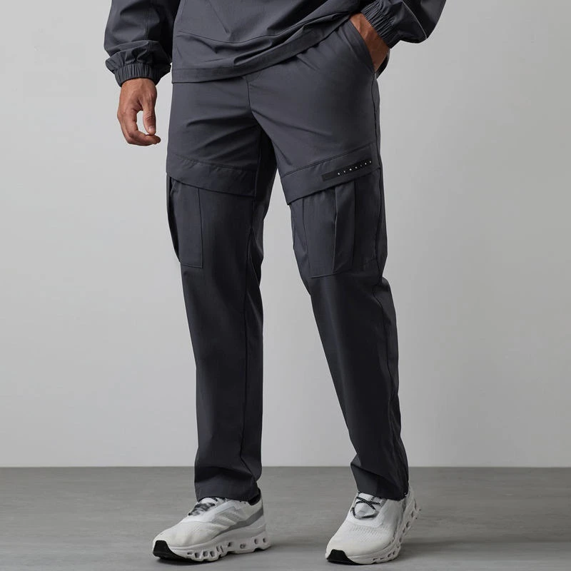 Quick-dry lightweight cargo nylon/spandex pants