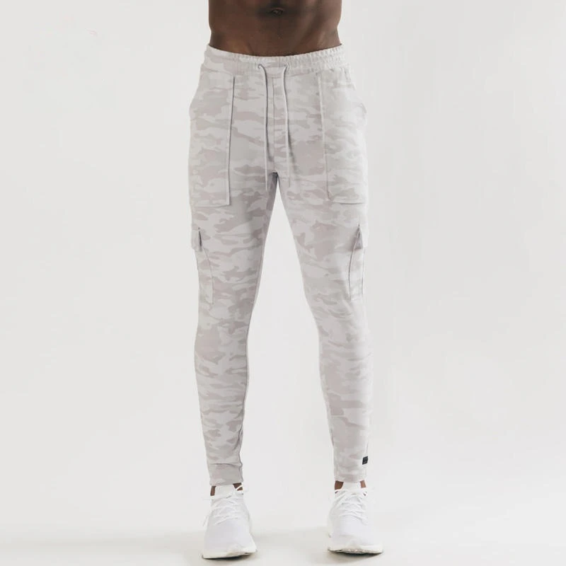 Slim-fit cargo cotton joggers · 2
