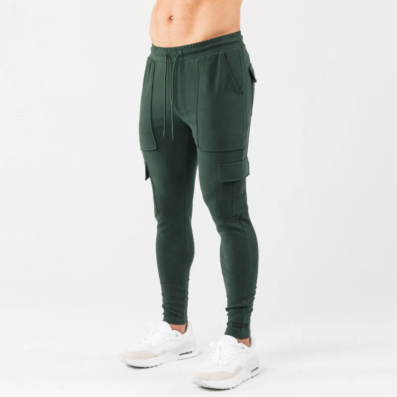 Slim-fit cargo cotton joggers · 3