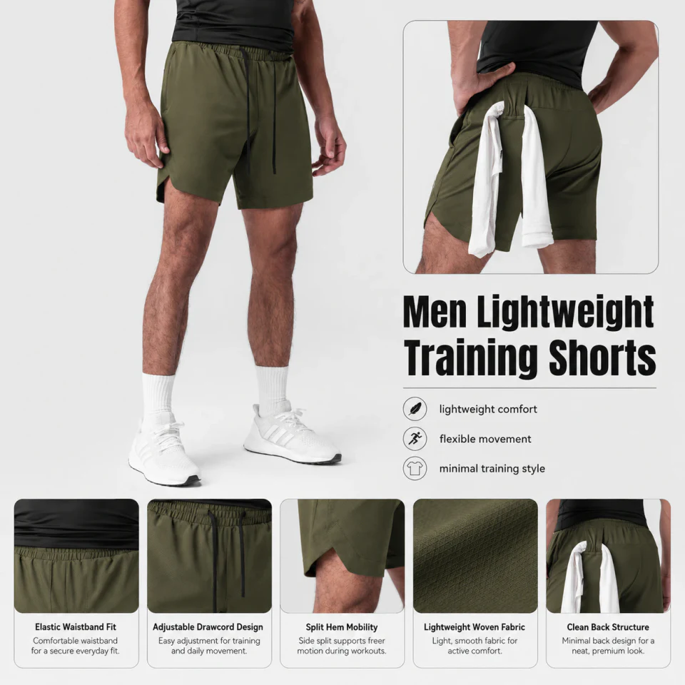 Pantaloncini leggeri da uomo · 2