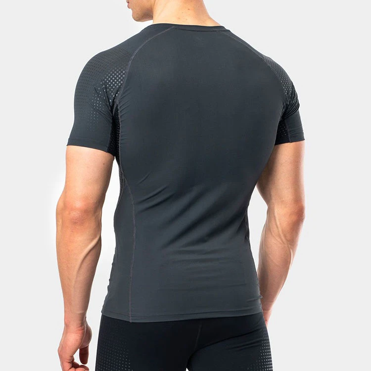 Camiseta masculina de secagem rápida · 2