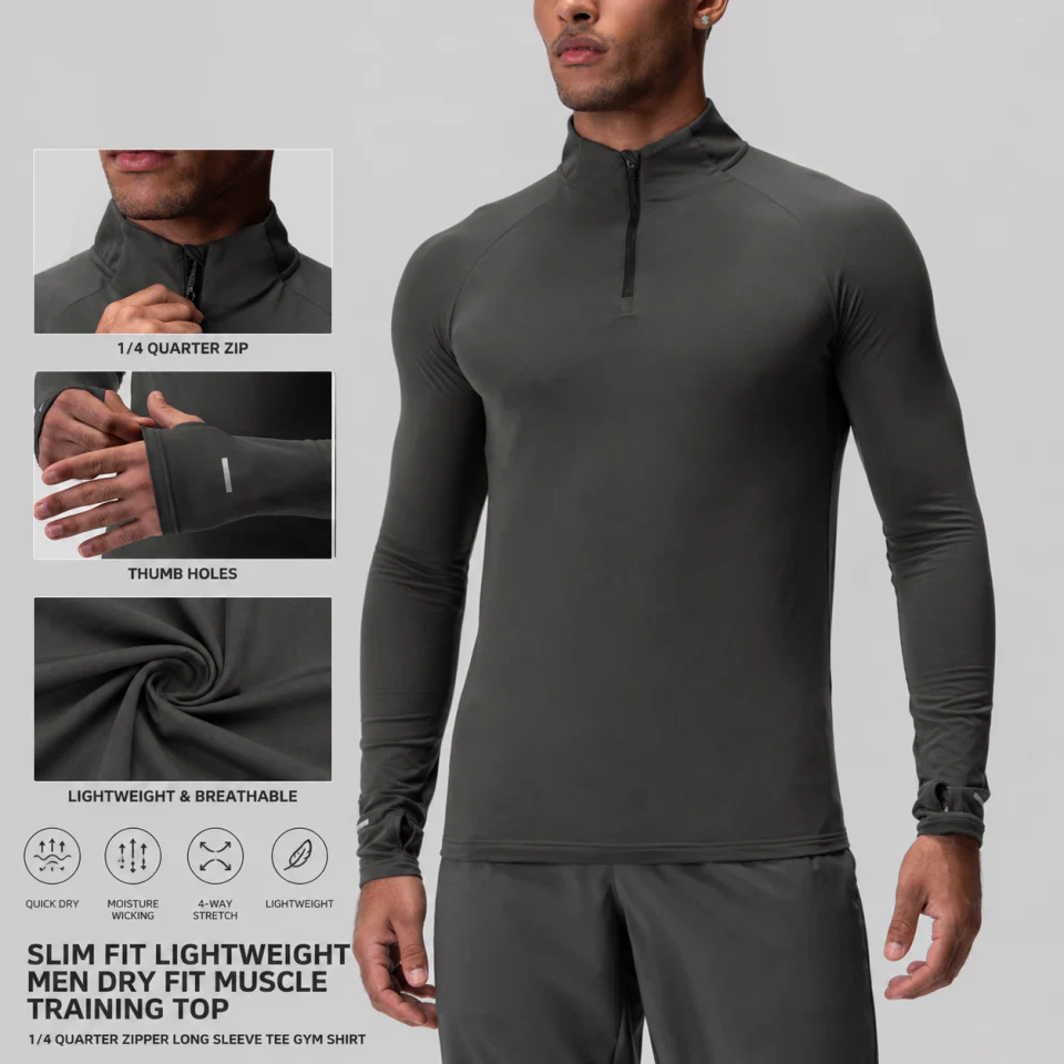 メンズ スリムフィット速乾軽量 T シャツ · 5