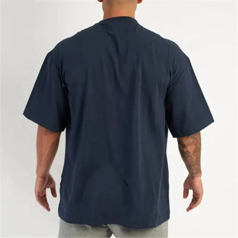 メンズ オーバーサイズ コットン Tシャツ · 3