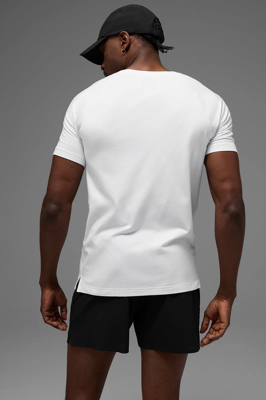 Men's quick-dry crew-neck cotton T-shirt · 3