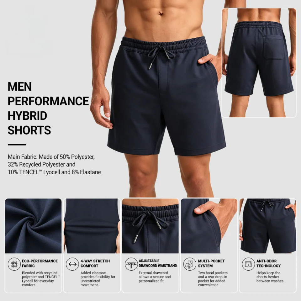 Herren-Shorts aus Polyester · 2