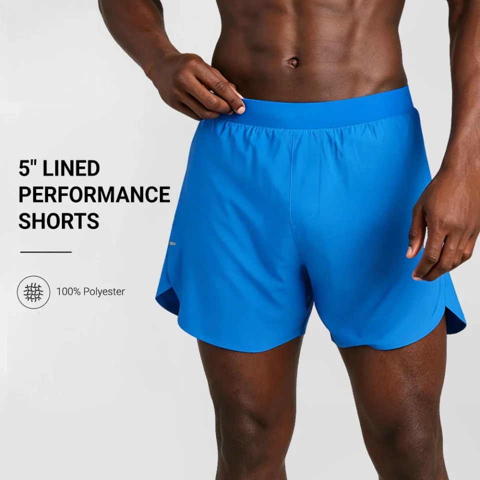 Pantaloncini da uomo in poliestere ad asciugatura rapida