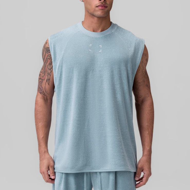 Men's cotton/polyester tank top