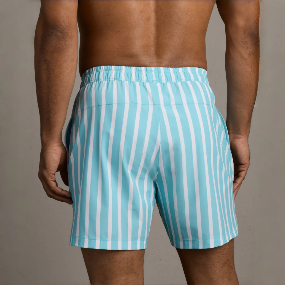 Short de bain homme en polyester · 2