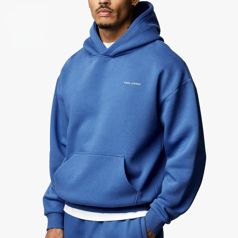 Herren-Kapuzenpullover aus Baumwolle/Polyester