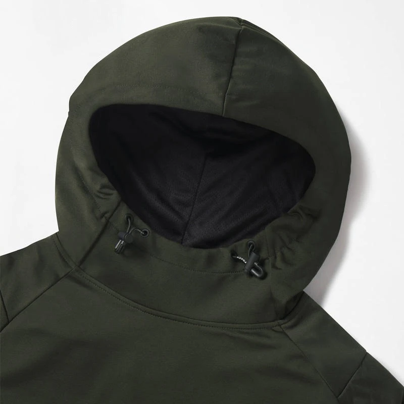 Men's slim-fit quick-dry lightweight polyester hoodie · 6