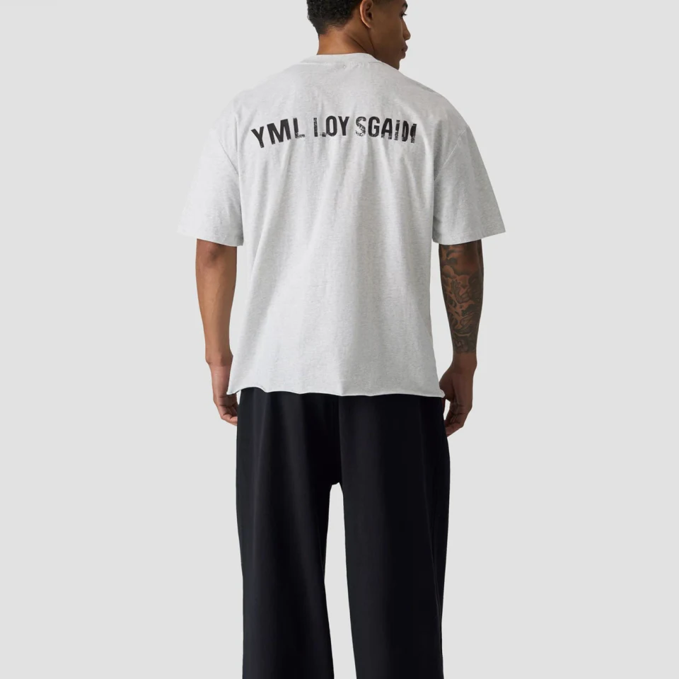 Camiseta oversize de algodón pesado · 4