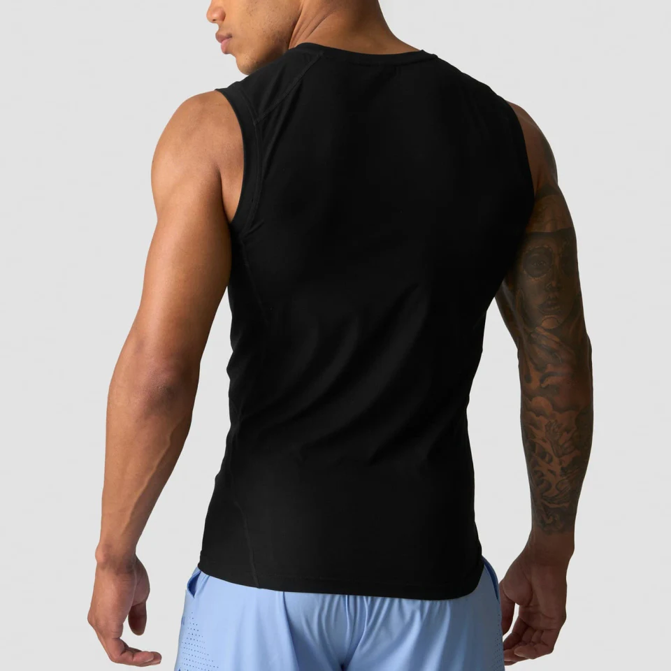 Men's polyester/spandex tank top · 3