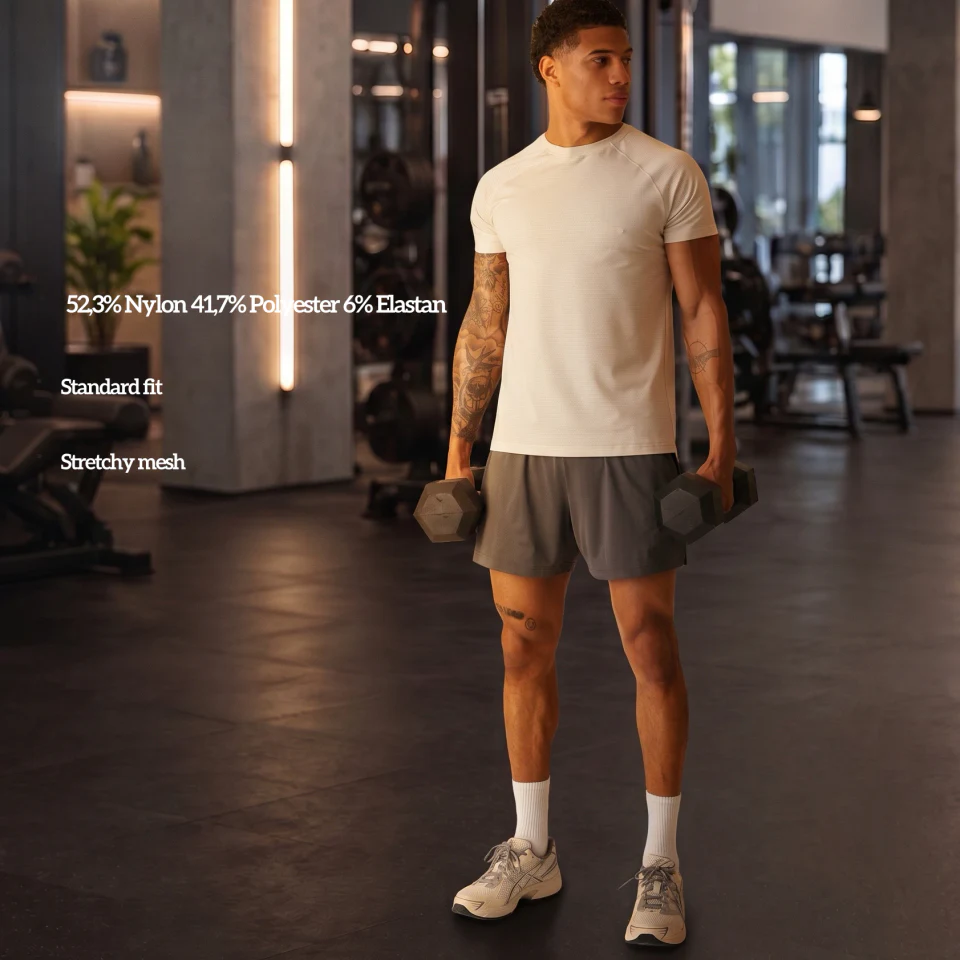 Camiseta masculina leve e de secagem rápida · 4