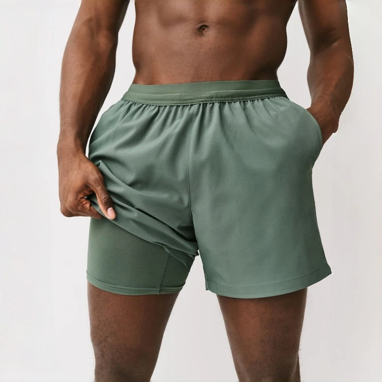 Schnell trocknende, leichte Herren-Shorts aus Polyester/Spandex