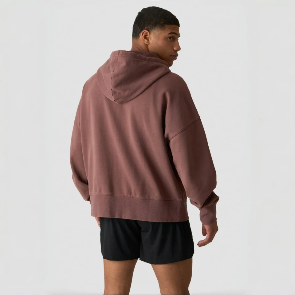 Herren-Kapuzenpullover aus Baumwolle in Übergröße · 2