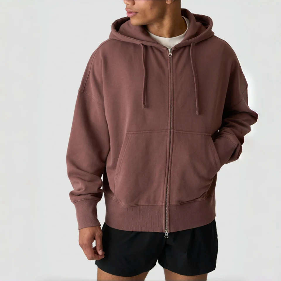 Herren-Kapuzenpullover aus Baumwolle in Übergröße · 3