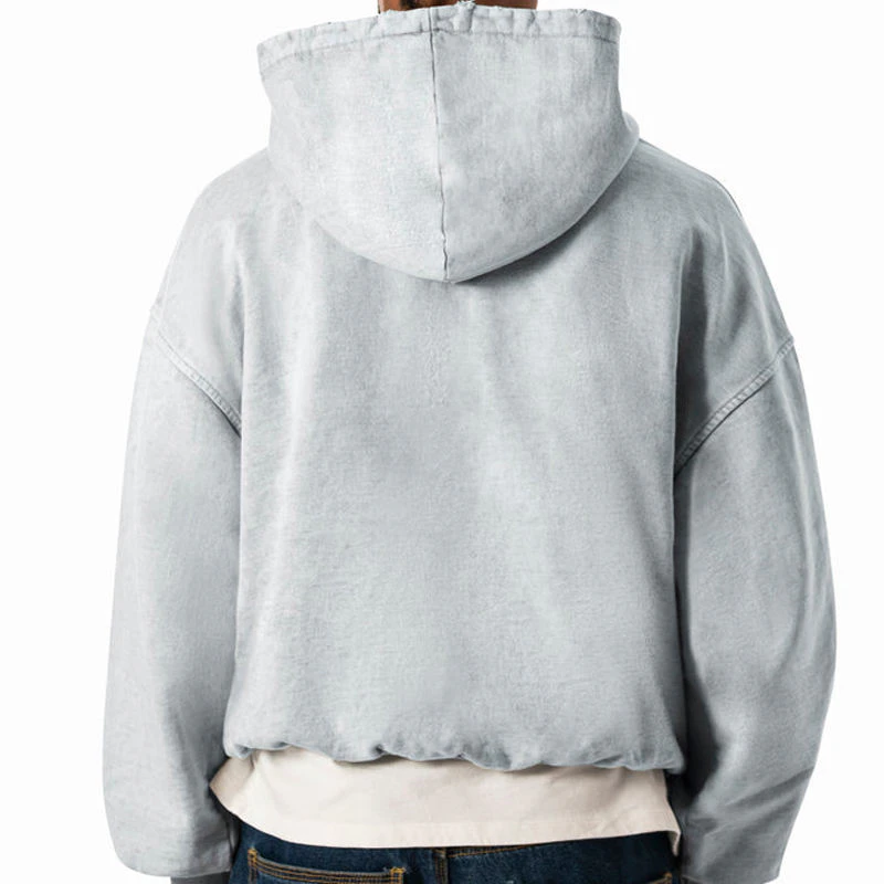 Men's boxy-fit heavyweight cotton hoodie · 3