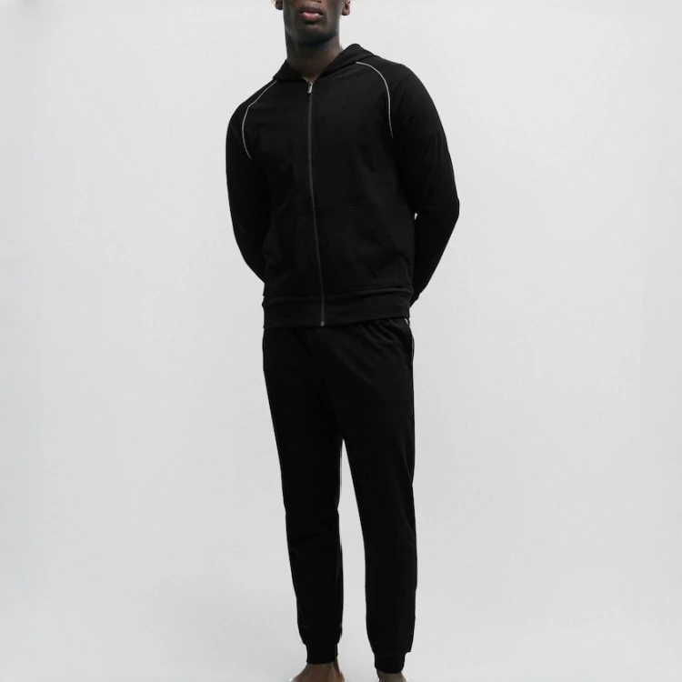 Men's heavyweight zip-up cotton hoodie · 450 GSM · 3