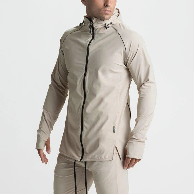 Sweat à capuche zippé pour hommes