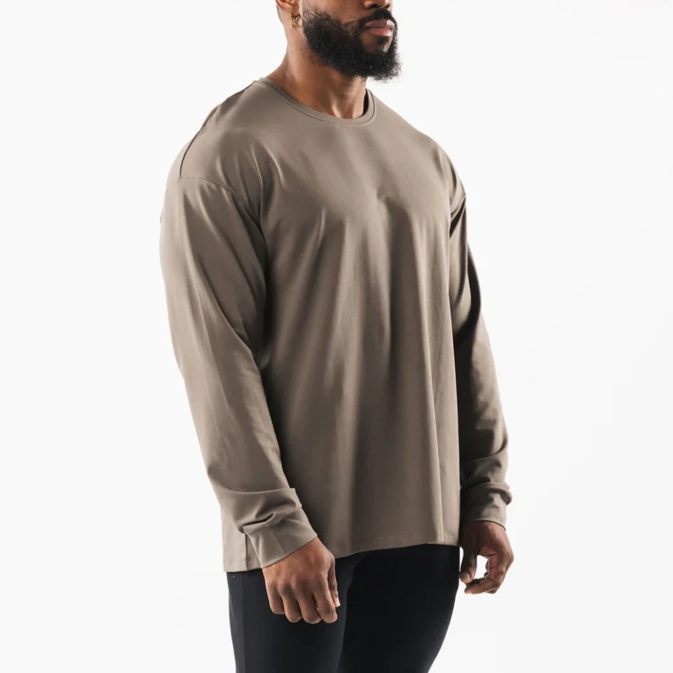 Camisa de manga larga para hombre. · 2