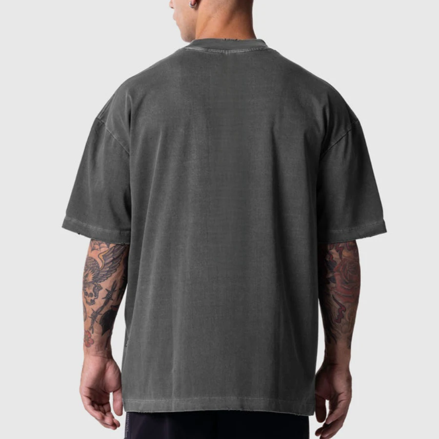 メンズ オーバーサイズ ボックスフィット コットン T シャツ · 2