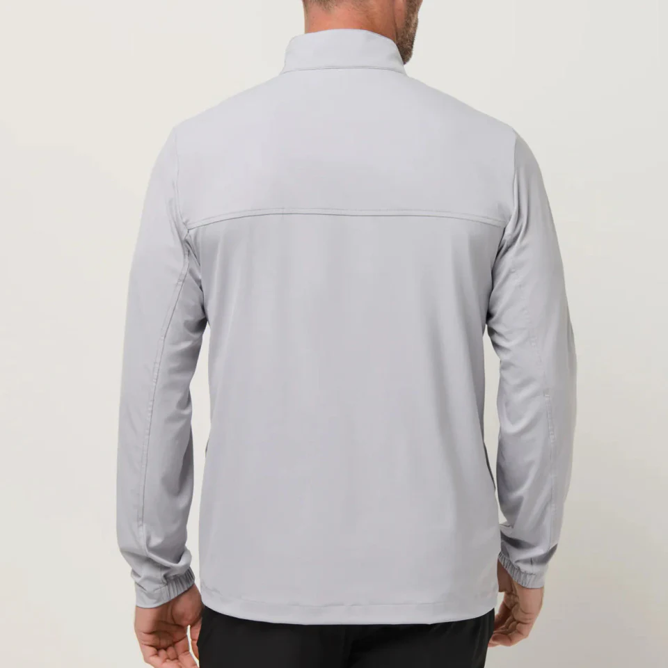 Men's lightweight quarter-zip long-sleeve jacket · 2