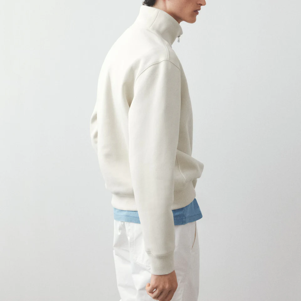 Men's heavyweight half-zip sweatshirt · 3