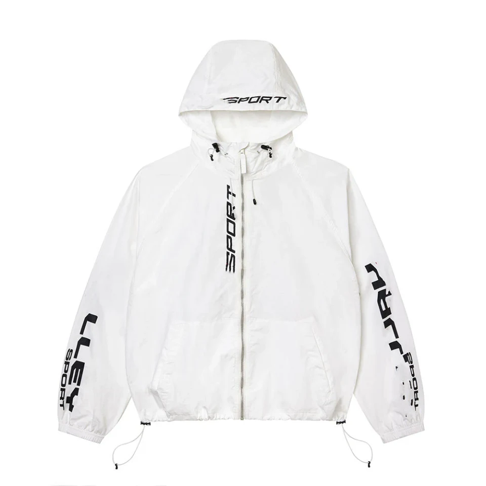 Men's lightweight polyester/nylon jacket