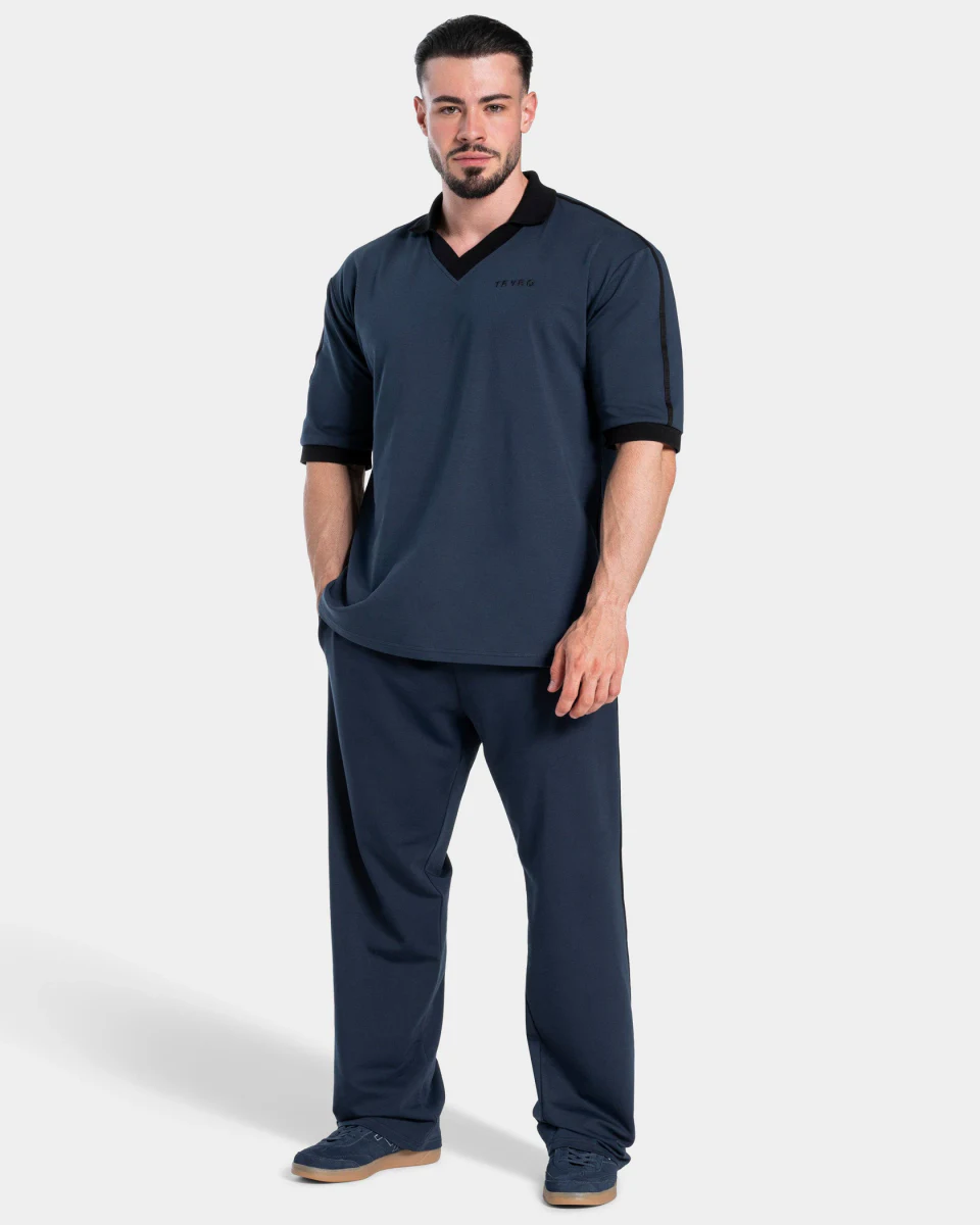 Men's oversized quick-dry cotton/spandex polo shirt · 260 GSM · 3