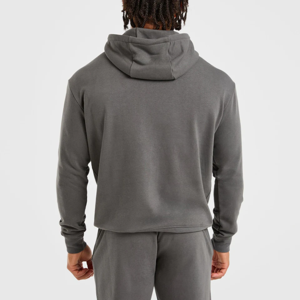 Men's heavyweight cotton/polyester hoodie · 340 GSM · 2