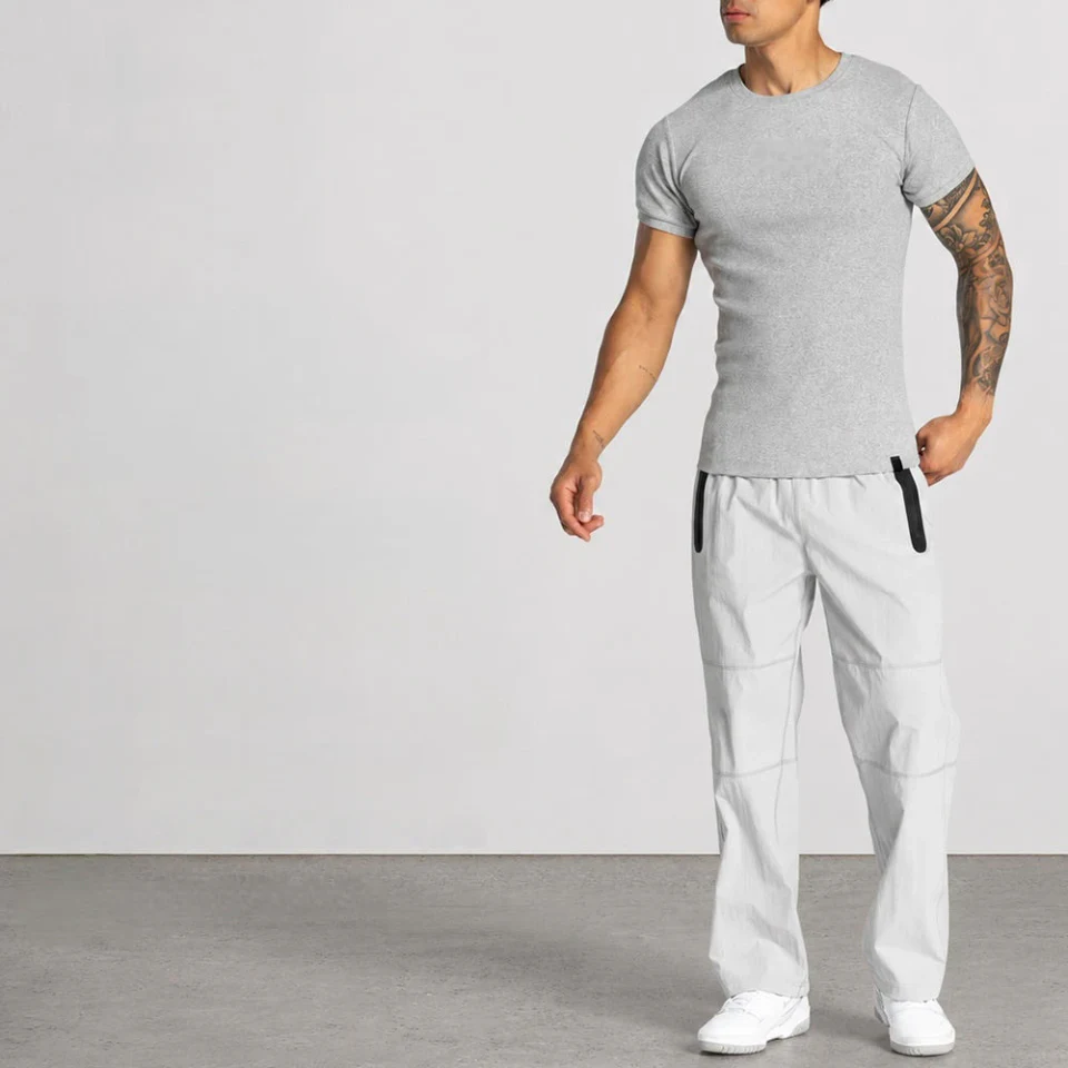 Camiseta masculina de algodão · 3