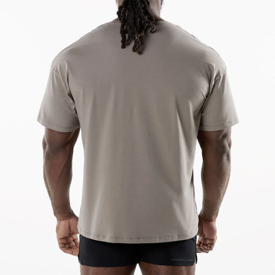 Camiseta pesada para hombre. · 2