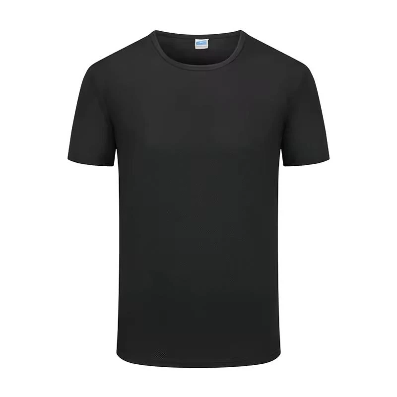 Camiseta masculina de poliéster/elastano de secagem rápida · 3