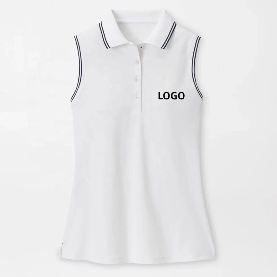 Children's quick-dry sleeveless polyester/spandex shirt · 5