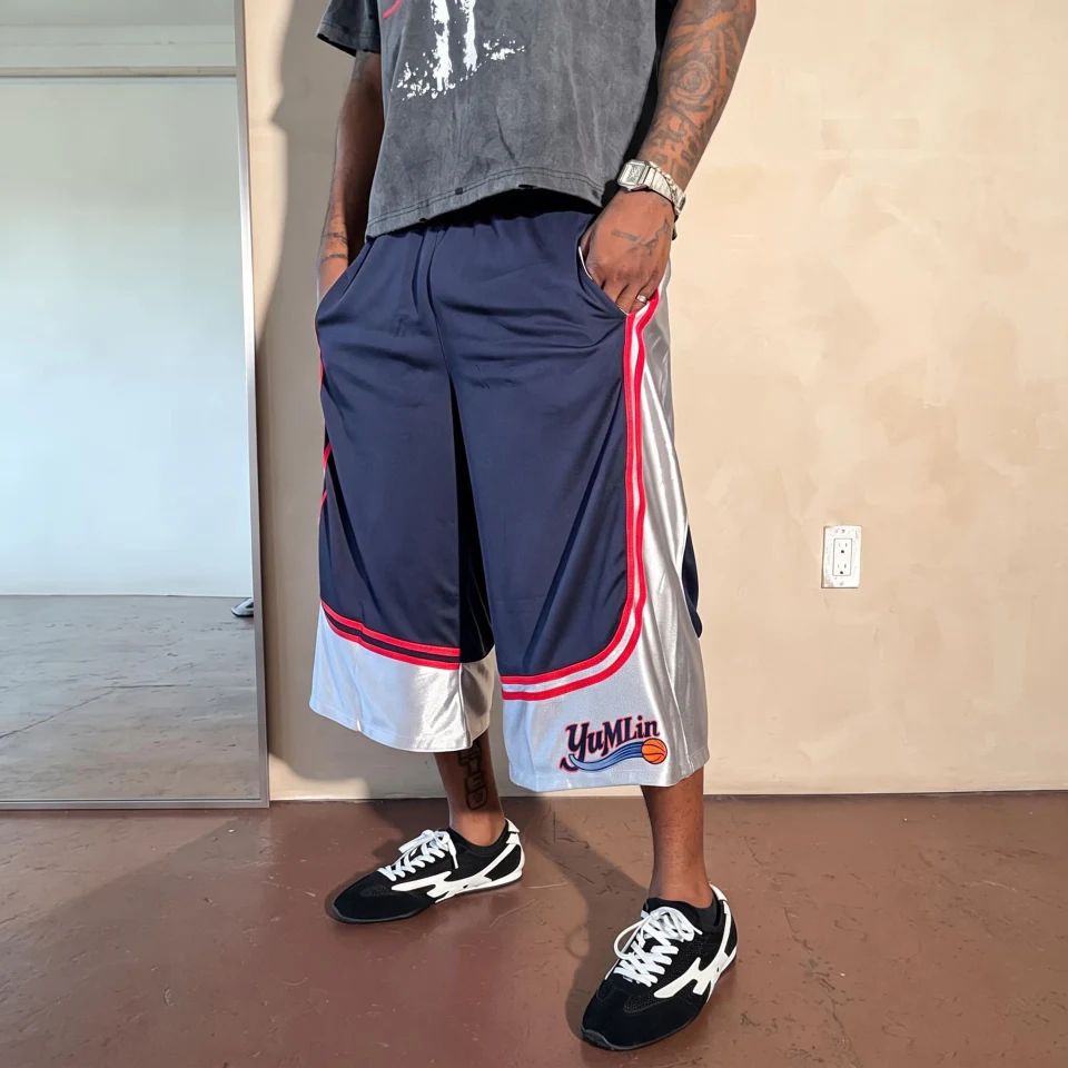 Men's polyester shorts
