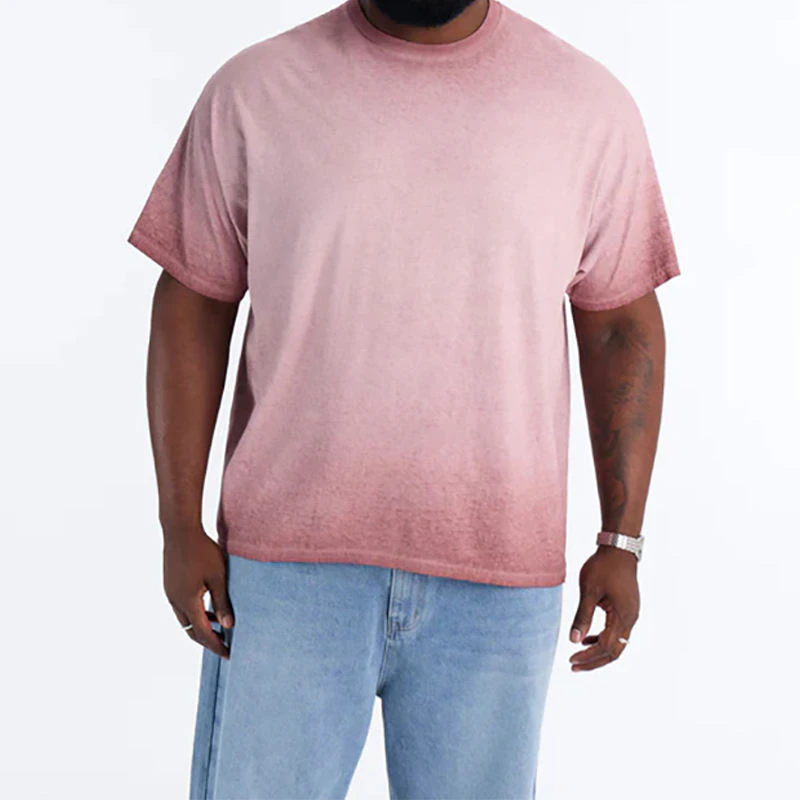 T-shirt de algodão oversized para homem · 3