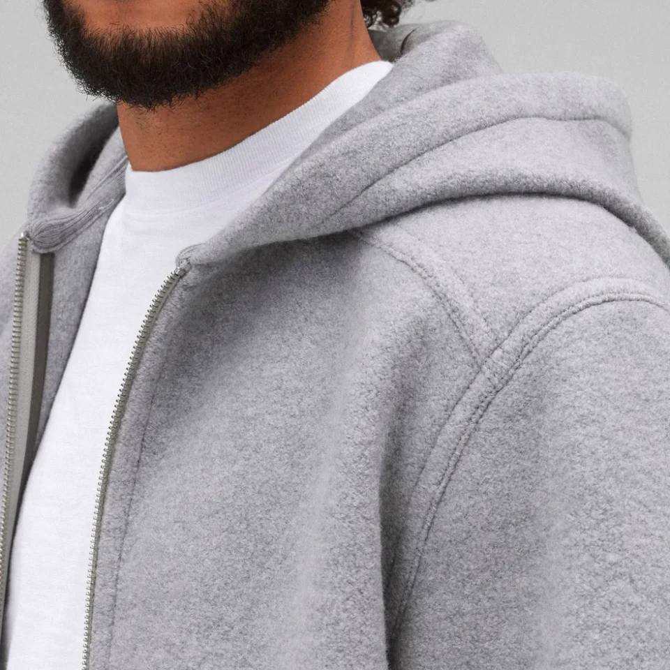 Slim-Fit-Mantel für Herren mit Reißverschluss · 4