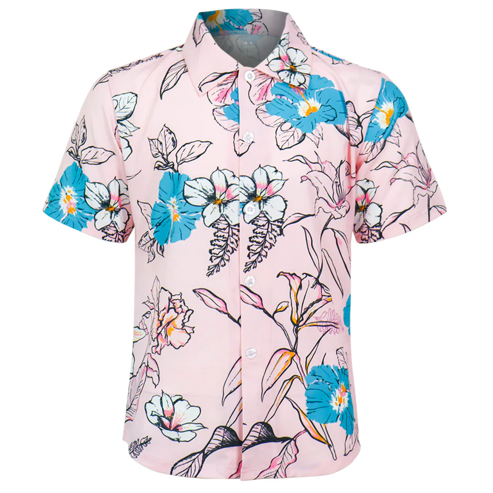 เสื้อเชิ้ตโพลีเอสเตอร์แห้งเร็วขนาดใหญ่สำหรับผู้ชาย