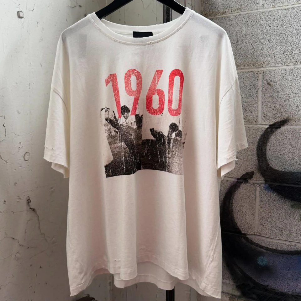 Men's oversized cotton T-shirt