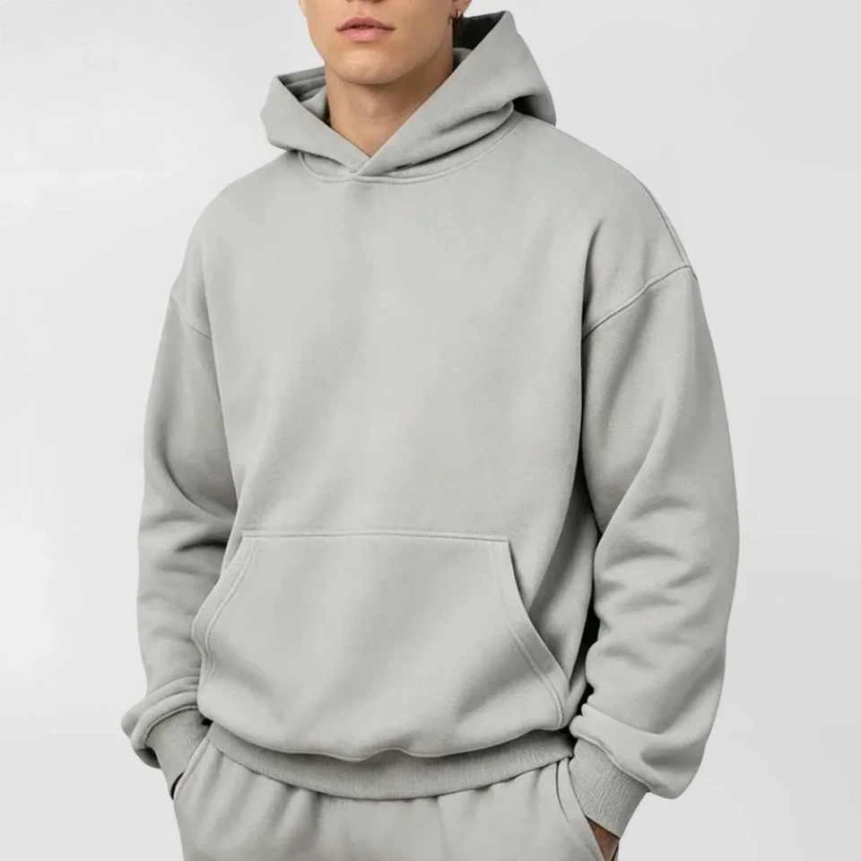 Unisex oversized cotton hoodie · 330 GSM