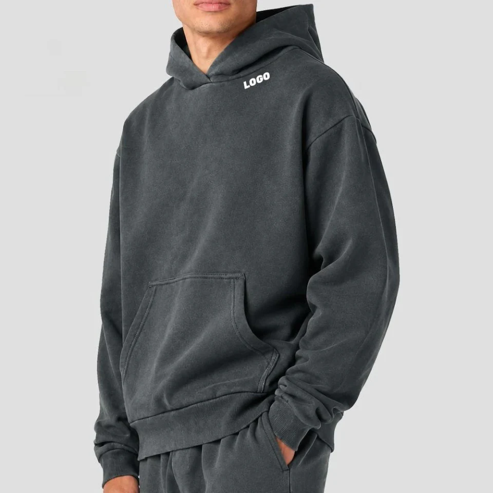 Men's cotton hoodie
