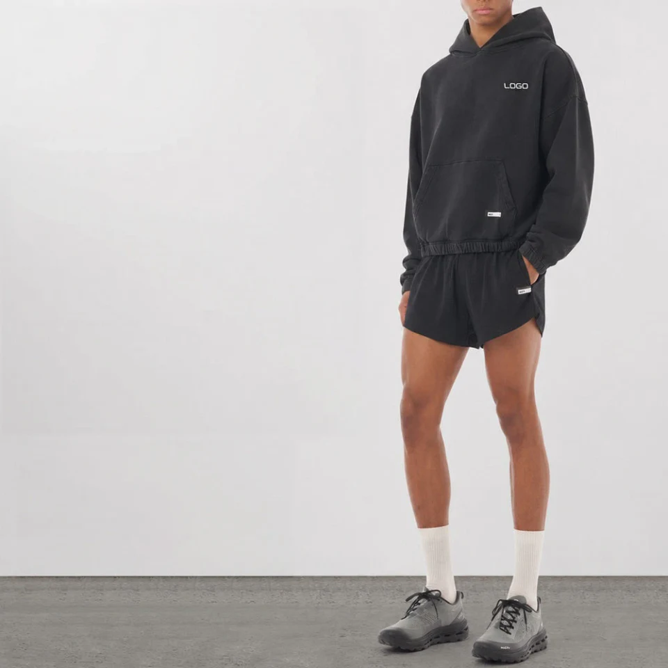Men's oversized cotton hoodie · 2