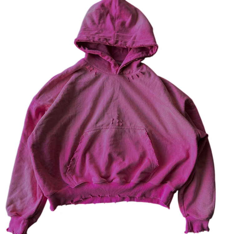 Boxy-fit heavyweight cotton hoodie